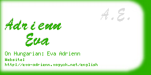 adrienn eva business card